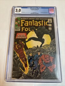 Fantastic Four (1964) #52 (CGC 3.0) 1st Black Panther!