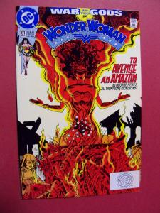 WONDER WOMAN #61 HIGH GRADE BOOK (9.0 to 9.4) OR BETTER