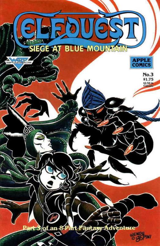 Elfquest: Siege at Blue Mountain #3 VF; Apple | save on shipping - details insid