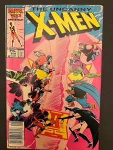 The Uncanny X-Men #208 Newsstand Edition (1986) - VF/NM