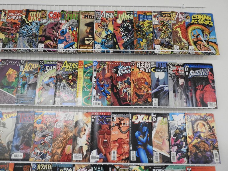 Huge Lot 200+ Comics W/ Batman, Thor, Avengers+ Avg Fine Condition!