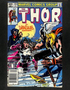 Thor #333 Newsstand Variant