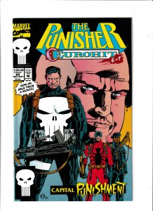 Punisher #69 NM- 9.2 Marvel Comics Frank Castle 1992 Eurohit pt.6, Kingpin  