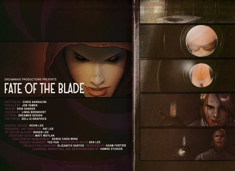 Fate of the Blade # 1,2,3,4,5 Mature Readers !