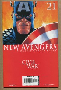 New Avengers: Civil War #21-25  - Hot Series! - 2006 (Grade 9.0-9.2) WH