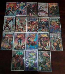 Lot of 61 Miscellaneous 1990s Comic Books bagged look at all pictures as some