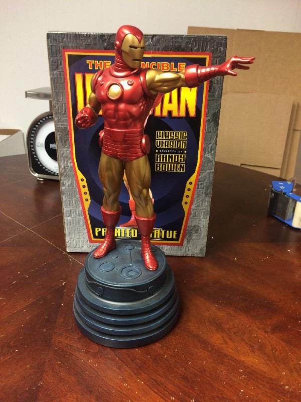 Iron Man Classic Bowen Full Size Statue Mint 1318/ 3000 W/ Perfect Box