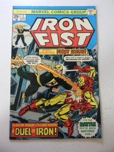 Iron Fist #1 (1975) FN+ Condition MVS Intact