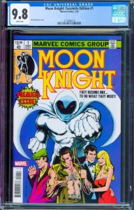 Moon Knight Facsimile Edition 1 CGC 9.8 Marvel 2022