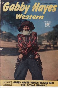 GABBY HAYES WESTERN #12 FAWCETT '49 EGYPTIAN COLLECTION VG