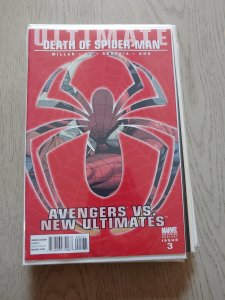 ​ULTIMATE SPIDER-MAN DEATH OF SPIDER-MAN #3 2ND PRINT VARIANT VF