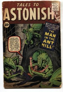 TALES TO ASTONISH #27 comic book 1962 -KEY ISSUE- 1st ANT-MAN Marvel 
