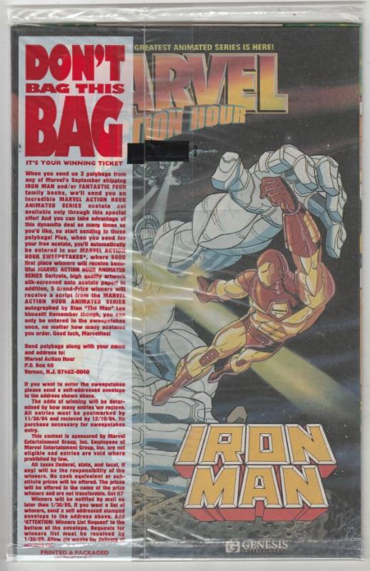 Marvel Action Hour Featuring Iron Man #1 (Nov-94) NM/MT Super-High-Grade Iron...