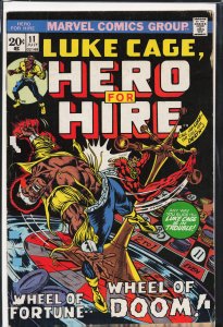 Hero for Hire #11 (1973) Luke Cage