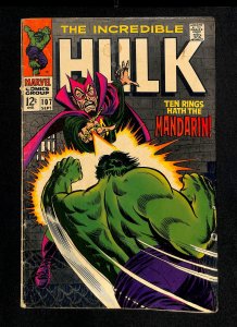 Incredible Hulk (1962) #107 Mandarin!
