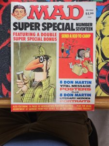 Mad Magazine Super Special #17 1971 Vintage VG Includes Posters and Portraits