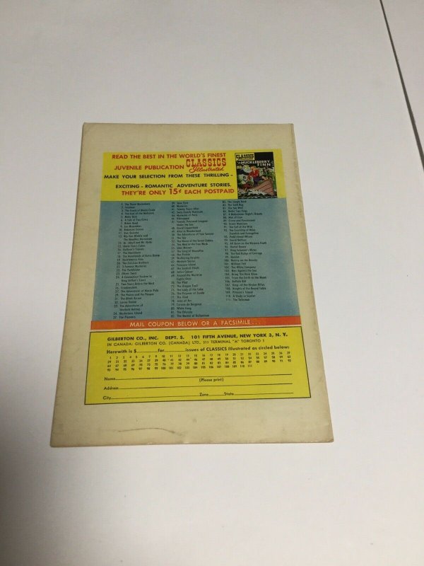 Golden Age Comic Book - Classics Illustrated #110 - A Study in Scarlet Fn Fine 6 