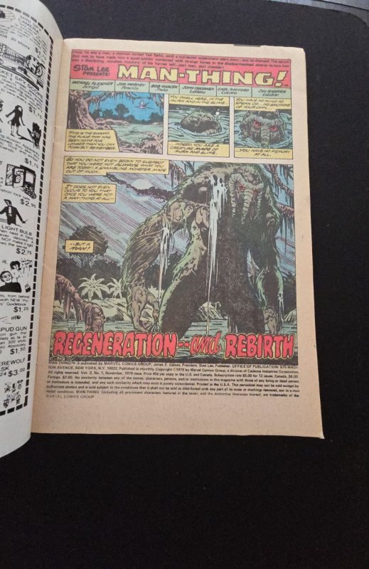 Man-Thing #1 (1979)