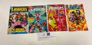 4 Legion of Superheroes DC Comics Books #15 16 18 19 Levitz 77 JW18