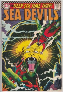 Sea Devils #32 (Dec-66) VF High-Grade Sea Devils (Dane Dorrence, Biff Bailey,...