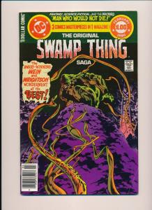 DC The Oringinal SWAMP THING 1980 Vol. 4 #20 reprint  #8,9,10 VG/F (PF45) 