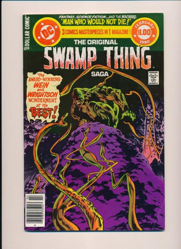 DC The Oringinal SWAMP THING 1980 Vol. 4 #20 reprint  #8,9,10 VG/F (PF45) 