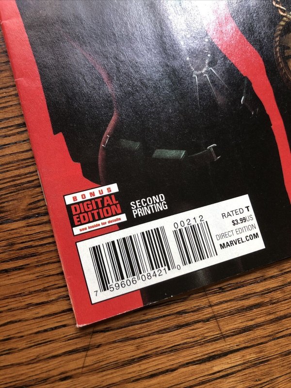 Black Panther #2 PRIMO!! 2nd Printing 2016 Marvel Rahzzah Run the Jewels Variant