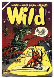 WILD #2 1954-AVON-JOE MANEELY-HORROR-WITCH cover-Nice Copy