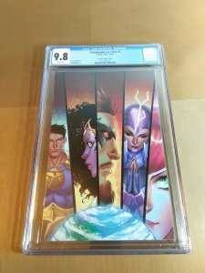 Commanders In Crisis #1 CGC Universal Grade 9.8 Andolfo Virgin Edition