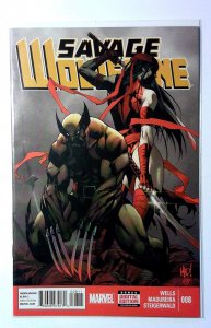 Savage Wolverine #8 (2013) Marvel Comics Elektra 1st Print Comic Book