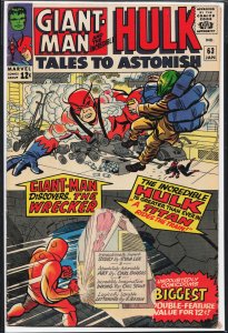 Tales to Astonish #63 (1965) Giant-Man [Key Issue]