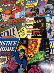 Justice League Europe (1993) Consequential Set # 1-68 + Annual 1-4 • DC Comics