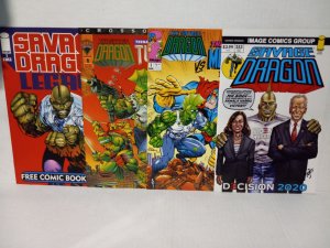 SAVAGE DRAGON: #253 BIDEN COVER + FCBD, TMNT, MEGATON MAN - FREE SHIPPING