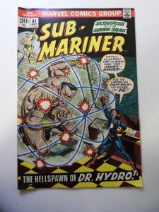 Sub-Mariner #61 (1973) FN Condition