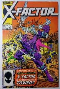 X-Factor #2 (9.4, 1986) 1st appearance of Artie Maddicks