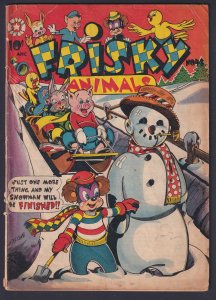 Fisky Animals 48 (1952) GD/VG L.B. Cole Star Publications comic