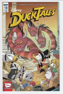DUCKTALES (2017 IDW) #10 VARIANT CVR B GHIGLIONE NM