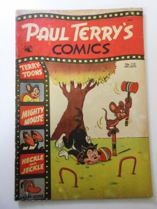 Paul Terry's Comics #113 GD/VG Condition! Moisture damage