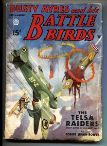 Dusty Ayres and His Battle Birds 7/1935-Popular-Blakeslee-Aviation pulp mag