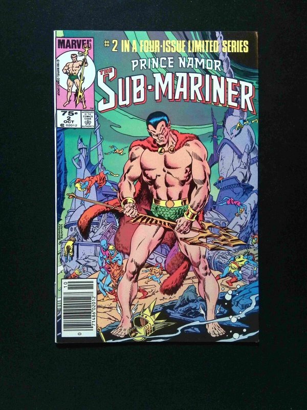 Prince Namor  the Sub-Mariner #2  MARVEL Comics 1984 VF+ NEWSSTAND