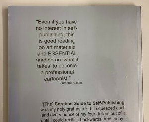 The Cerebus Guide to Self Publishing Paperback 2010 Dave Sim First Printing 