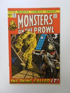 Monsters on the Prowl #15 (1972) VF condition