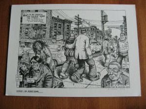 PORTFOLIO OF UNDERGROUND ART SIGNED CRUMB GRIFFIN WILSON SPAIN ET AL 1980