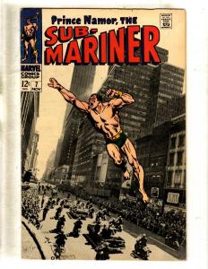 Sub-Mariner # 7 VF Marvel Comic Book Triton Atlantis Defenders Avengers FM2