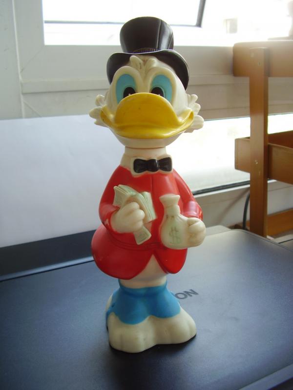 Rico McPato Tio Disneyana Vintage Coleccionable Figura Gilito Uncle Scrooge