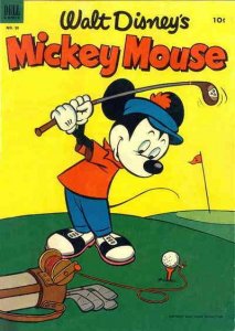 Mickey Mouse (Walt Disney's) #30 GD ; Dell | low grade comic April 1953 Golf