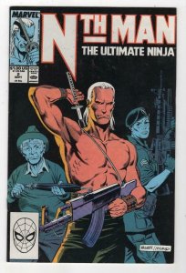 NTH MAN #2, VF/NM, Ultimate Ninja, Marvel, 1989  more Marvel in store