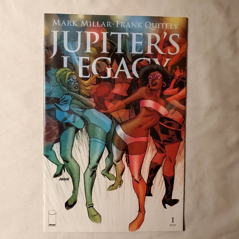 Jupiter's Legacy 1 Near Mint ​Cover by Dave Johnson