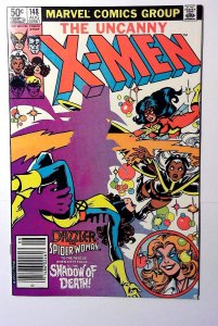 Uncanny X-Men #148 1981 Marvel Newsstand Cyclops Wolverine Storm Colossus Comic
