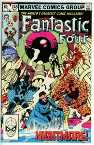 Fantastic Four #248 (1962) - 7.0 FN/VF *Nightmare*